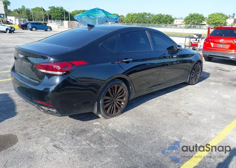 2015 Hyundai Genesis 5.0 from USA, damaged, VIN KMHGN4JF6FU041921